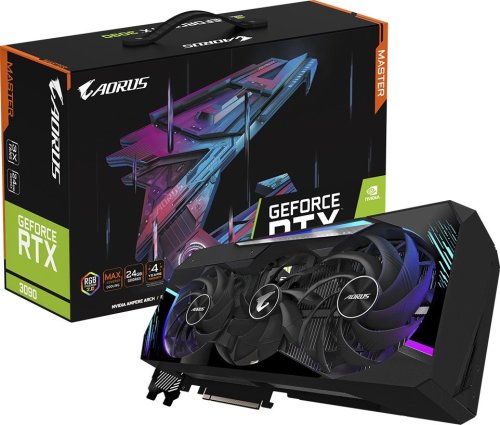 Περισσότερες πληροφορίες για "Gigabyte AORUS GeForce RTX 3090 MASTER 24G (rev. 2.0)"