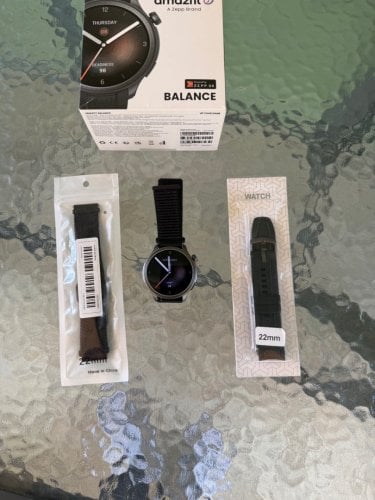 Περισσότερες πληροφορίες για "Amazfit Balance (46mm/Μαύρο/Αλουμίνιο, Πολυμερές)"