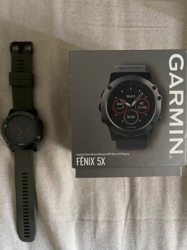 Περισσότερες πληροφορίες για "Garmin Fenix 5X Sapphire (Ανοξείδωτο ατσάλι)"