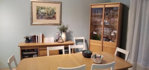 Περισσότερες πληροφορίες για "Σετ επίπλων σε Άριστη Κατάσταση(Νέα Τιμή να φεύγουν)"