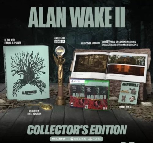 Περισσότερες πληροφορίες για "ALAN WAKE II collectors edition limited run"