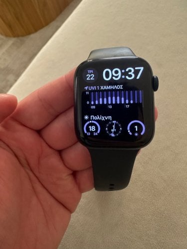 Περισσότερες πληροφορίες για "Apple Watch Series 7 45m Glass&Ceramic"