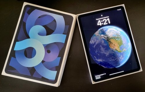 Περισσότερες πληροφορίες για "iPad Air 2020 256gb WiFi and cellular πραγματικά σαν καινούργιο"