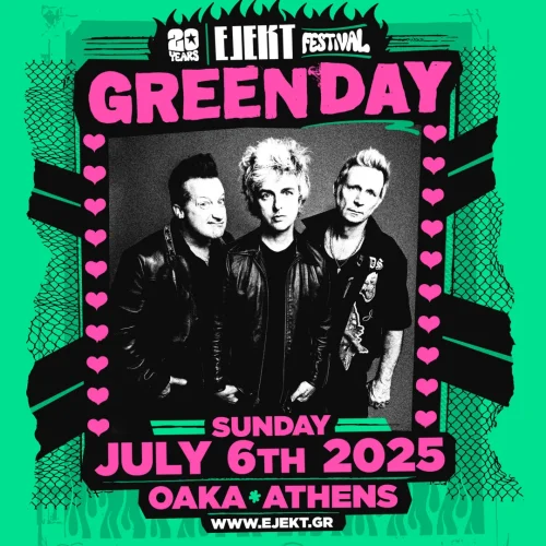 Περισσότερες πληροφορίες για "Εισητηριο Green Day Live OAKA Athens"