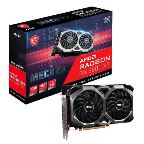 Περισσότερες πληροφορίες για "MSI RADEON RX 6600 XT 8GB"