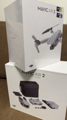 Περισσότερες πληροφορίες για "DJI Mavic Air 2 Fly More Combo NEW Σφραγισμένο"