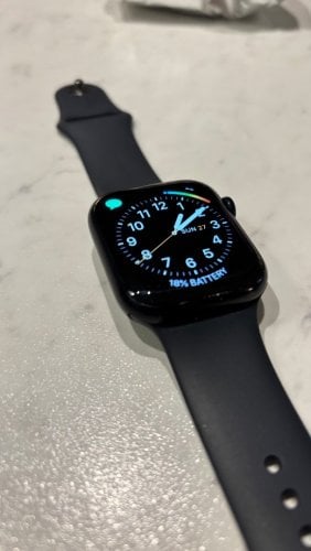 Περισσότερες πληροφορίες για "Apple Watch Series 7 (45mm/Μαύρο/Αλουμίνιο)"