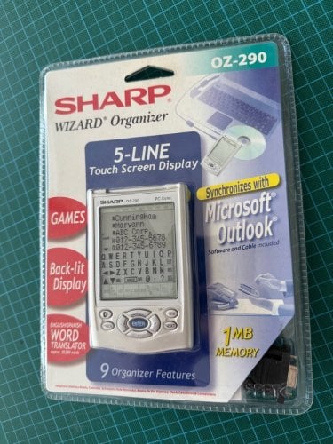 Περισσότερες πληροφορίες για "Sharp Wizard Organizer ΣΦΡΑΓΙΣΜΕΝΟ"