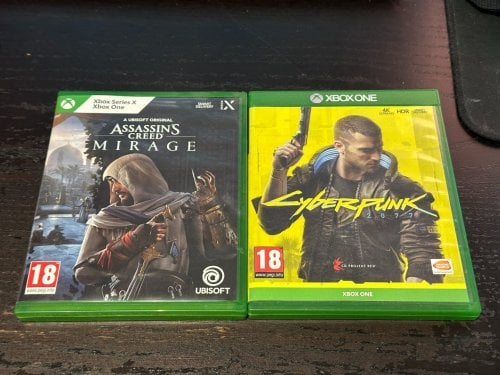 Περισσότερες πληροφορίες για "Assassin's Creed Mirage & Cyberpunk XBOX"