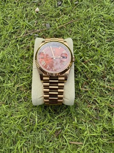 Περισσότερες πληροφορίες για "Rolex DayDate 1:1 Superclone GMF Chocolate Dial Rose Gold"