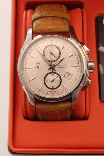 Περισσότερες πληροφορίες για "Hamilton Jazzmaster Automatic Chronograph Η32616553 - Swiss Made"