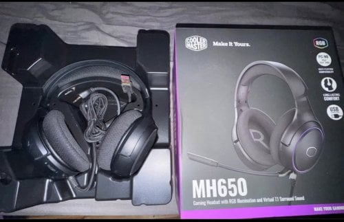 Περισσότερες πληροφορίες για "Πωλούνται Coolermaster MH-650 RGB Gaming Headset Virtual 7.1 Surround Sound 35€"