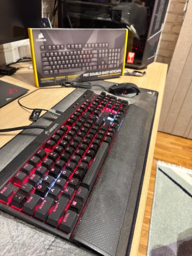 Περισσότερες πληροφορίες για "Corsair K70 RGB Rapidfire + M65 Pro RGB mouse + Corsair MM300 Mousepad XXL"