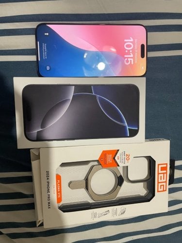 Περισσότερες πληροφορίες για "Apple iPhone 16 Pro Max (Μαύρο/512 GB)"