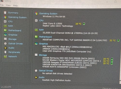 Περισσότερες πληροφορίες για "INTEL SET 13th i5 13500 CPU-MOBO"
