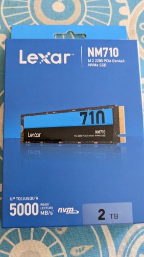 Περισσότερες πληροφορίες για "lexar nm710 2tb nvme"