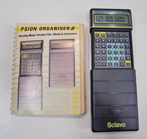 Περισσότερες πληροφορίες για "Psion Organizer II Sclavo model XP  - Pda / Computer"