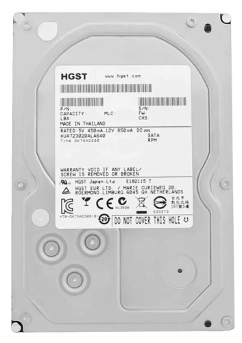 Περισσότερες πληροφορίες για "5x Hitachi 3TB 3.5" SATA - 4x HGST 4TB 3.5" SATA"