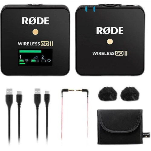 Περισσότερες πληροφορίες για "RODE Wireless GO II Single Ασυρματο Μικροφωνο Πετου (Σετ)"