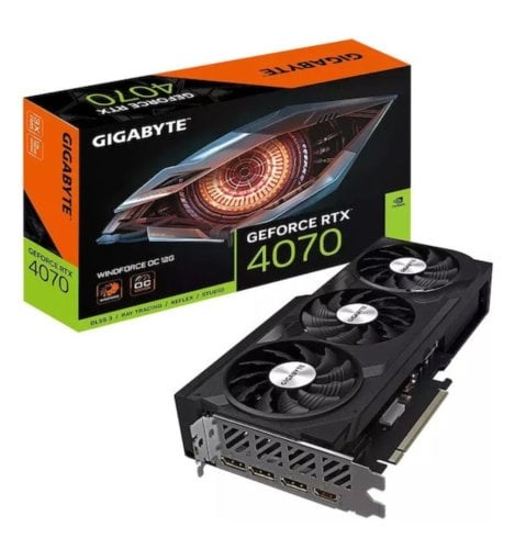 Περισσότερες πληροφορίες για "Gigabyte GeForce RTX 4070 WINDFORCE 12G"