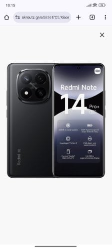 Περισσότερες πληροφορίες για "Xiaomi Redmi Note 14 Pro+ 5G (Μαύρο/256 GB)"