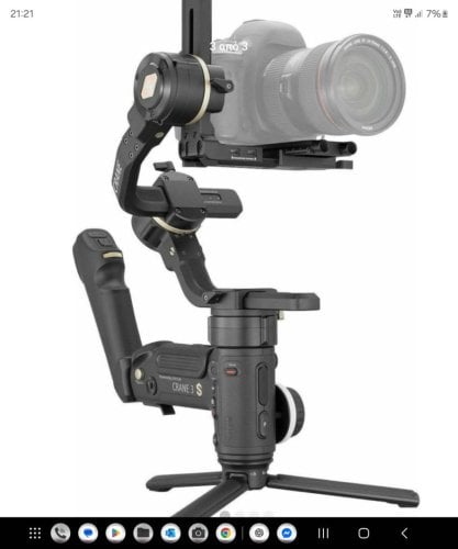 Περισσότερες πληροφορίες για "Crane 3 s gimbal"