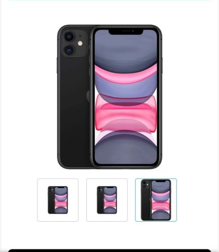Περισσότερες πληροφορίες για "Apple iPhone 11 (Μαύρο/64 GB)"