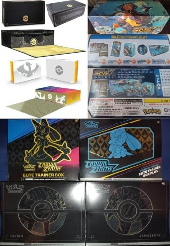 Περισσότερες πληροφορίες για "Pokemon TCG: ETB + UPC Zacian & Zamazenta/Charizard/Crown Zenith + Nessa Limited Booster Box Set"