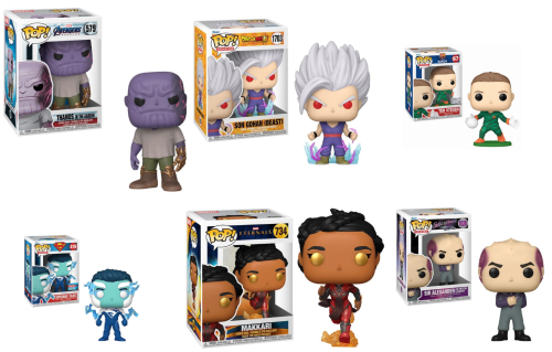 Περισσότερες πληροφορίες για "Πωλούνται 6 Funko pops"