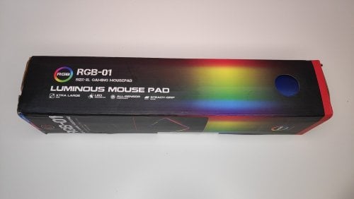 Περισσότερες πληροφορίες για "LUMINOUS RGB-01 MOUSE PAD"
