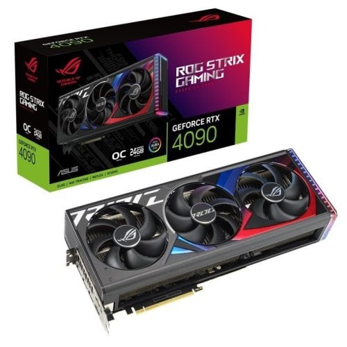 Περισσότερες πληροφορίες για "ASUS ROG Strix OC Edition GeForce RTX 4090 24GB GDDR6X"