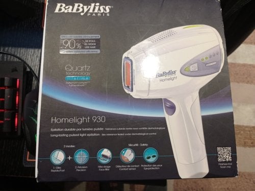Περισσότερες πληροφορίες για "Babyliss Homelight 930 Epilator - Αποτριχωτική μηχανή laser"