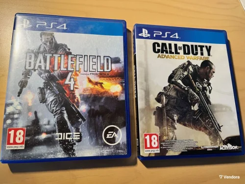 Περισσότερες πληροφορίες για "Πακέτο PS4 games - παιχνίδια Battlefield 4 και Call of Duty Advanced warfare"