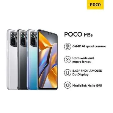 Περισσότερες πληροφορίες για "Xiaomi Poco M5s  - 4/64 -EU"