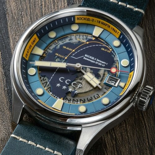 Περισσότερες πληροφορίες για "New CCCP Leonov Automatic Limited edition ανταλλαγή"