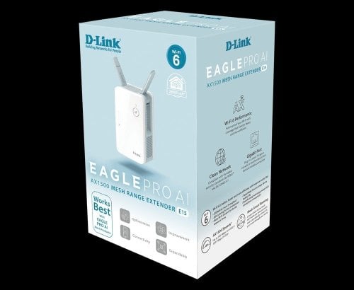 Περισσότερες πληροφορίες για "D-Link AX1500 Mesh Range Extender"