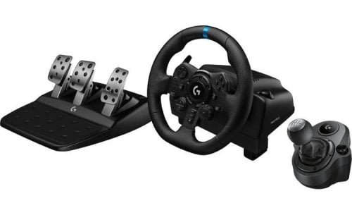 Περισσότερες πληροφορίες για "Logitech PS4 and PC Wheel + Shifter 300 EURO"