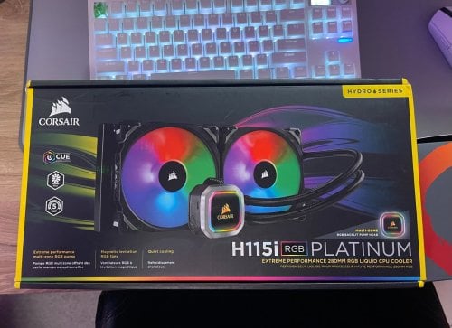 Περισσότερες πληροφορίες για "Corsair Hydro Series H115i RGB Platinum"