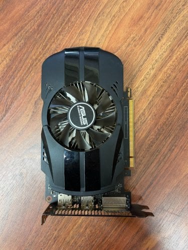 Περισσότερες πληροφορίες για "Asus GeForce GTX 1050 Ti 4GB GDDR5 Phoenix Fan Edition DVI-D HDMI DP 1.4 Gaming Graphics Card"