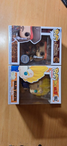 Περισσότερες πληροφορίες για "Funko pop jack sparrow & majin vegeta"