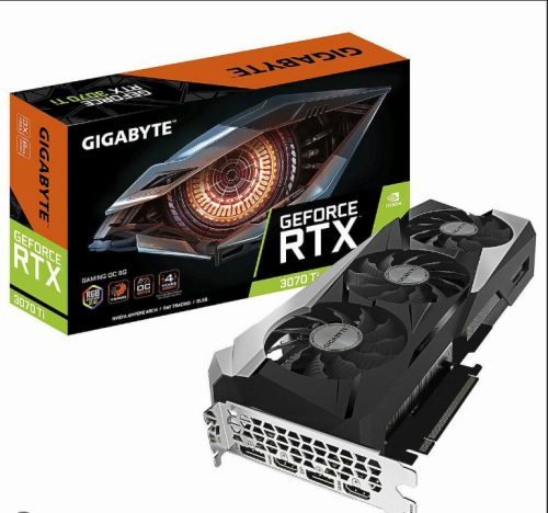 Περισσότερες πληροφορίες για "Gigabyte GeForce RTX 3070 Ti GAMING 8G"