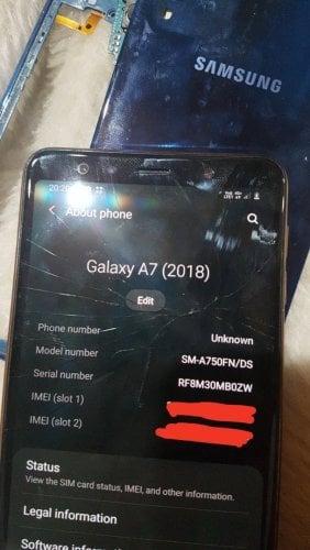 Περισσότερες πληροφορίες για "Samsung Galaxy A7 2018 64gb μπλε λειτουργικό ραγισμα στο τζάμι"