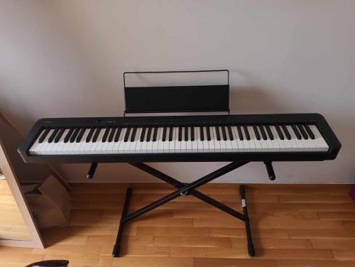 Περισσότερες πληροφορίες για "Casio Ηλεκτρικό Πιάνο CDP-S110 με βάση"