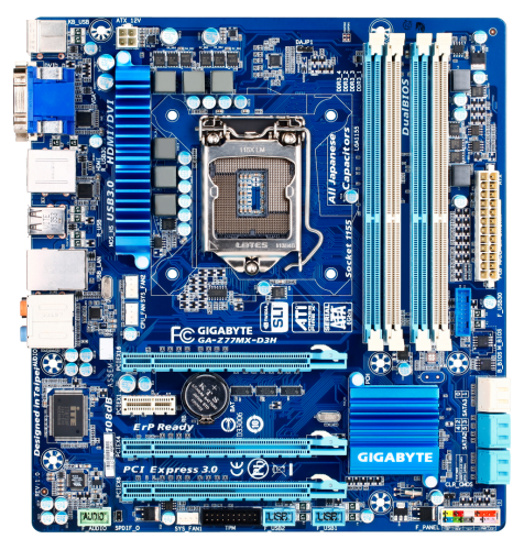 Περισσότερες πληροφορίες για "Gigabyte Z77ΜΧ-D3H+3570K+8GB DDR3 1866"