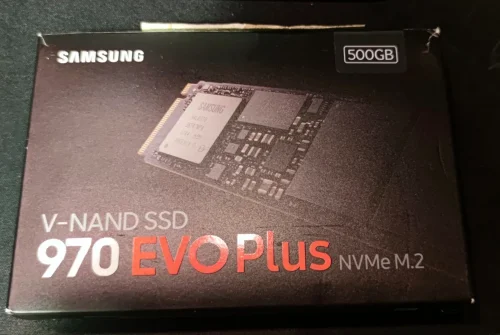 Περισσότερες πληροφορίες για "Samsung 970 EVO Plus (500 GB/PCI Express 3.0) 2 τεμάχια"