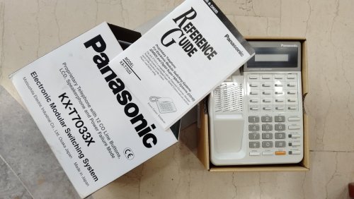 Περισσότερες πληροφορίες για "Panasonic KX-TA308 τηλεφωνικό κέντρο"