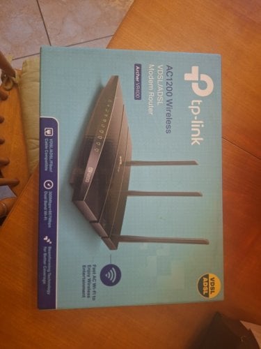 Περισσότερες πληροφορίες για "TP-LINK ARCHER VR400 AC1200 WIRELESS VDSL/ADSL MODEM ROUTER"