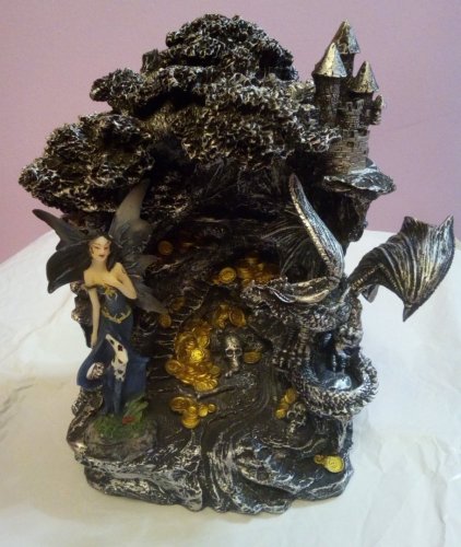 Περισσότερες πληροφορίες για "Blue Fairy of Wealth and Dragon at Fortune Cave (με λαμπάκι που λειτουργεί με μπαταρίες 2ΑΑ)"