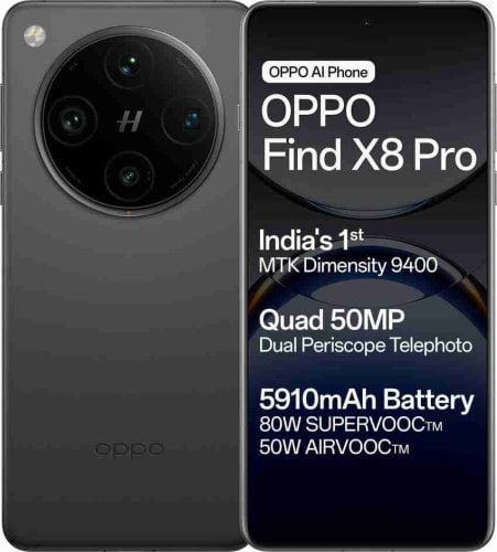 Περισσότερες πληροφορίες για "OPPO Find X8 Pro (Μαύρο/512 GB)"