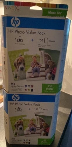 Περισσότερες πληροφορίες για "HP 363 (Q7966EE) Πολυσυσκευασία 6 δοχείων μελάνης + φωτογραφικό χαρτί (γνήσιο) (Χ2)"
